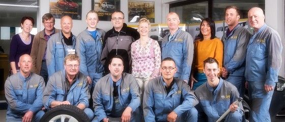 Das Werkstätten-Team
